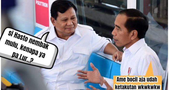 Inilah Cerita Rahasia Kenapa Prabowo Luluh dan Mau Jadi Menteri Jokowi, Bukan Karena Dibujuk Luhut!