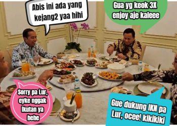 Seolah ‘Mencuci’ Wajah Politikus PDIP, Jokowi Undang 3 Capres ke Istana dan Ngobrol Akrab!