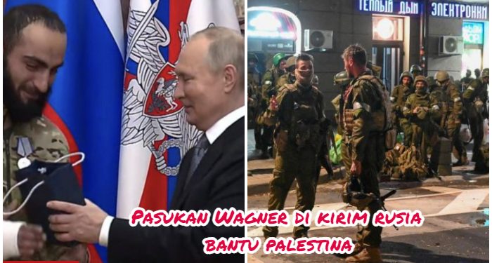 Rusia Cerdik! Tak Turun Tangan Langsung, Kirim Pasukan Bayaran Wagner Bantu Palestina, Israel Mulai Was-was
