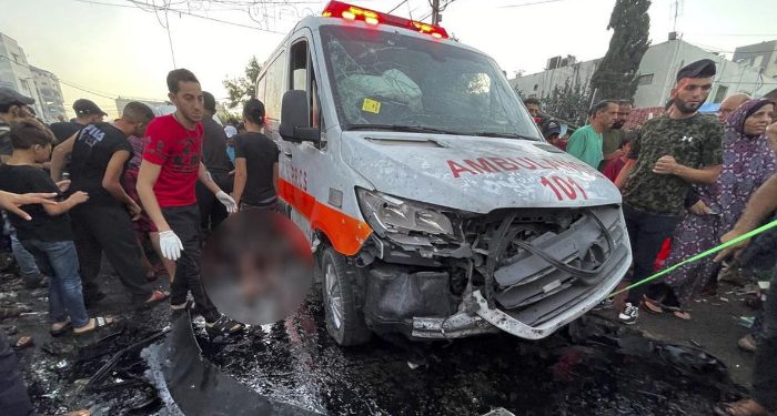 PBB yang Letoy Ngaku Tak Sanggup Lihat Kekejaman Israel, yang Sengaja Rudal Ambulans, Mayat berhamburan!