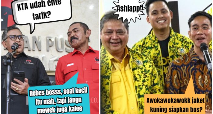 PDIP Buang Gibran, Golkar dengan Sukacita Sambut dan Bakal Resmikan Gibran Berjaket Kuning