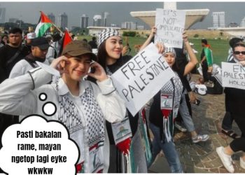 Niat Hati Partisipasi Bela Palestina di Monas, Rebecca Klopper Disebut Demi Konten Doang Ngikut