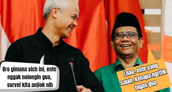 Survei AMIN Naik ke Posisi Dua, Ganjar-Mahfud Buncit, Prabowo-Gibran Menanjak, PDIP Makin Panik!