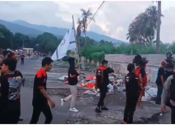 Sempat Kecolongan, Aparat Kendalikan Situasi Kota Bitung Sulut yang Sempat Mencekam Akibat Rusuh SARA!