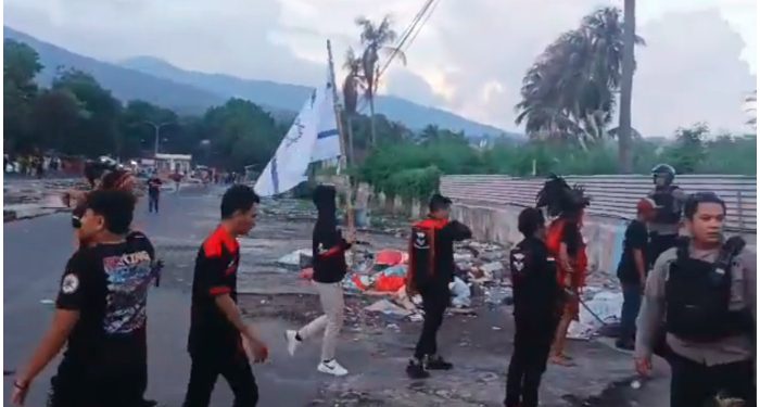Sempat Kecolongan, Aparat Kendalikan Situasi Kota Bitung Sulut yang Sempat Mencekam Akibat Rusuh SARA!