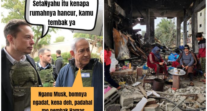 Ketemu PM SetaNyahu dan Dukung Zionis, Elon Musk di Minta Datang ke Gaza Lihat Kekejaman Israel..!