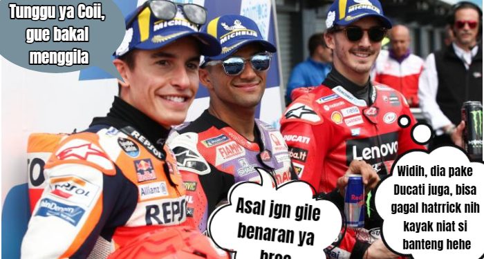 Marc Marquez Diklaim Bisa Menggila dengan Motor Ducati, Bagnaia Waspada!