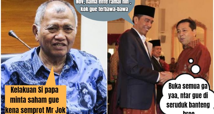 Mantan Ketua KPK Sebut Disemprot Gara-gara ‘Si Papa Minta Saham!’ Jokowi: Kepentingannya Apa ya?