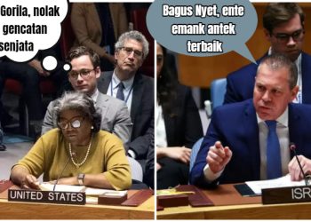 Amerika Kirim Antek Zionis di DK PBB, Lalu Muka Tembok Tanpa Rasa Bersalah Tolak Resolusi Gencatan Senjata di Gaza
