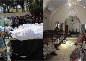 Usai Bunuh Warga Muslim, Zionis Kini Bantai Warga Kristen Palestina di Depan Gereja