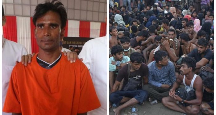 Muhammad Amin Mantan Pengungsi Gembong Penyelundup Warga Rohingya ke Aceh, Patok 14 Juta Per Orang!
