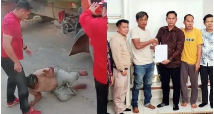 Yahh, Kasus Bung Jagoan Neon yang hajar Sopir Truk Sawit di Kutai Barat Berakhir di Atas Materai!