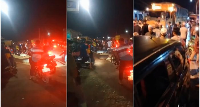 Warga Batu Kajang Hadang Truk Batubara Asal Tabalong, Jalan Umum Bak Hauling, Aparat Kok Diam?