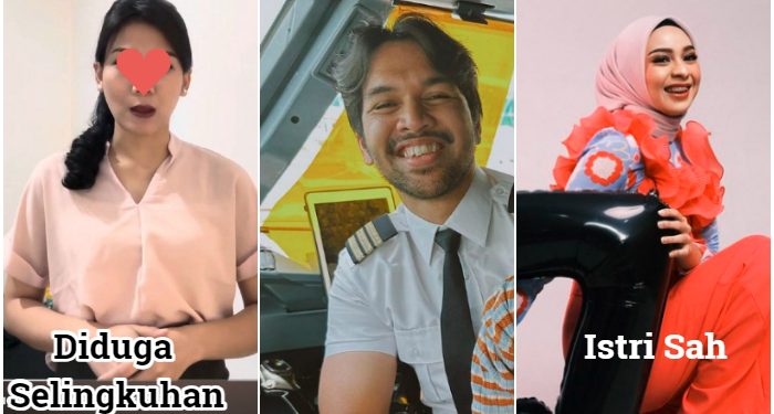 Kondom Tertinggal Jadi Bumbu Heboh Kisah Selingkuh PiIot Elmer dan Pramugari Bella