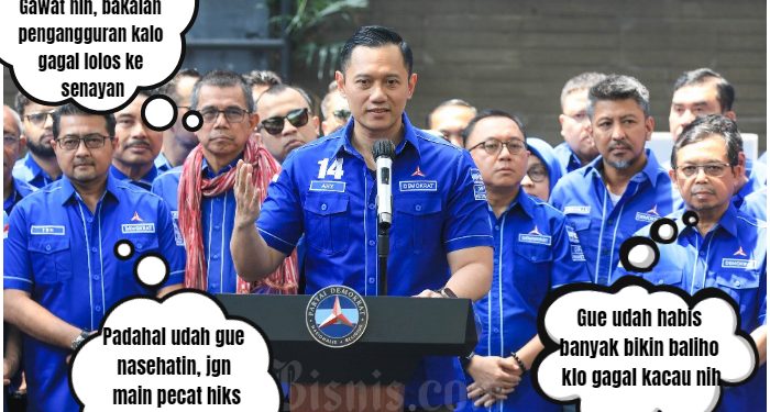 AHY Petik Buah dari Pecati Kader Seniornya dan Balik Badan Dukung Anies, Survei Sebut Demokrat Hanya 4%