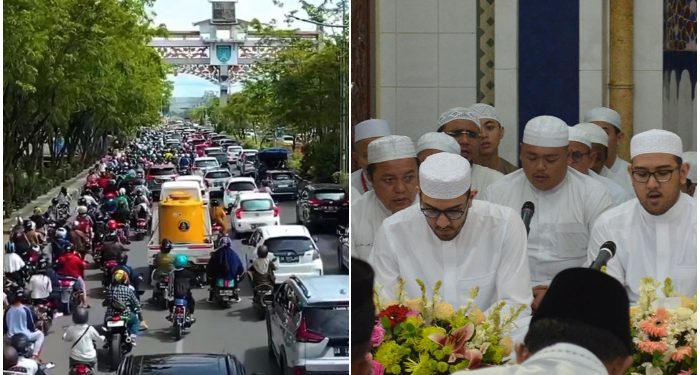 Antisipasi Kemacetan Panjang Haul Guru Sekumpul Polisi Tutup Beberapa Ruas Jalan, Kecuali Mobil Ini yang Boleh Lewat!