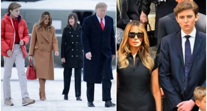 Woww Barron Trump Anak Eks Presiden Donald Trump Baru 17 Tahun, Tinggi nya Sudah 200 Cm, Makan Apa Yaa?