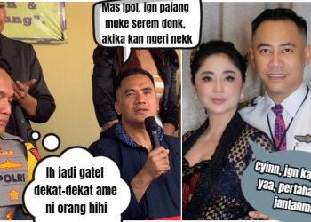 Lihat Saiful Jamil yang Histeris Kayak Cewek saat Diciduk Polisi, Dewi Perssik Tulis Kalimat Sindiran Gini!
