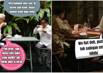 Tak Diundang Jokowi Makan, Ganjar dan Cak Imin Makan Berdua, Nyindir Saingan Nih!