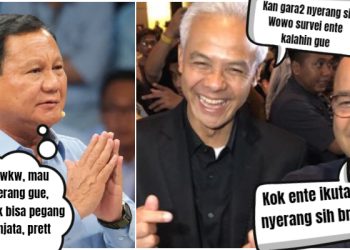 Ganjar Ikut-ikutan Anies Baswedan Serang Prabowo, Tapi Neti Justru Salut Paslon 02 Tak Emosi!