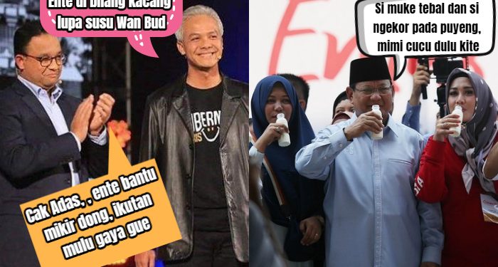 Pasca Debat ke III: Air Susu Dibalas Air Toba, Elektabilitas Anies Anjlok, Prabowo Justru Melonjak