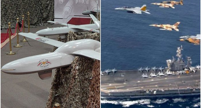 Bukan Gertak Sambal dan di Anggap Remeh, Drone Houthi Benar-benar Serang Kapal Perang AS dan Inggris