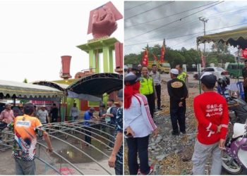 Jamaah Haul Guru Sekumpul 2024 Mulai Membludak, Posko Rest Area Gratis Bertebaran Sepanjang Jalan Hulu Sungai