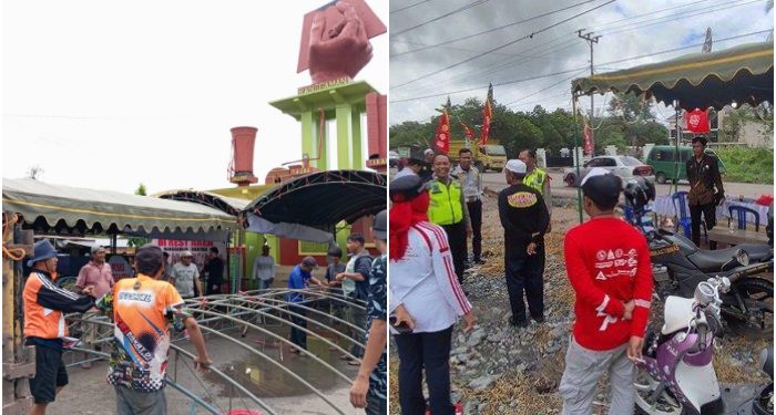 Jamaah Haul Guru Sekumpul 2024 Mulai Membludak, Posko Rest Area Gratis Bertebaran Sepanjang Jalan Hulu Sungai