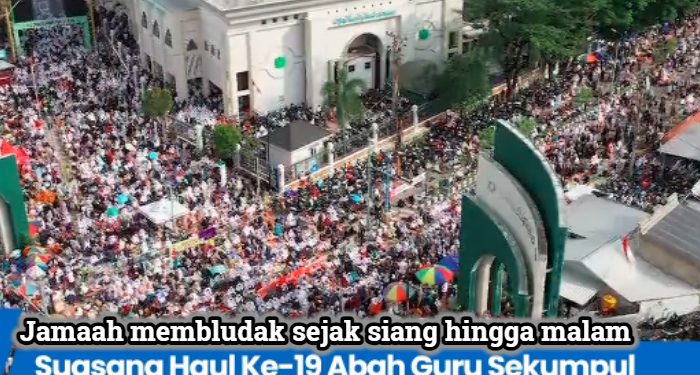Serba-serbi Haul Guru Sekumpul ke 19 Tahun 2024: Ada yang Mualaf, Ada yang Jalan Kaki dan Gratis BBM