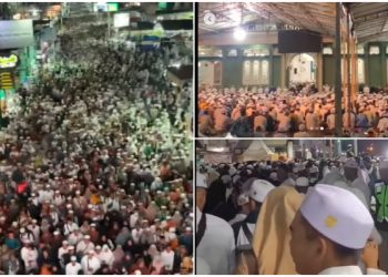 Tak Menyangka Jamaah Haul Guru Sekumpul ke 19 Tahun 2024 Luar Biasa Membludaknya, Relawan Kewalahan