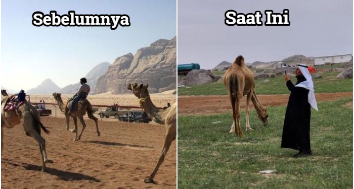 Akhir Dunia Makin Dekat? Hanya Dalam Tempo 5 Bulan, Mekkah Makin Menghijau