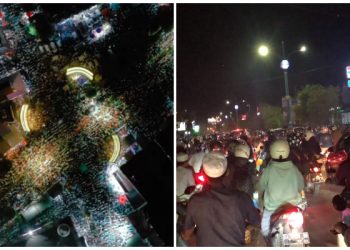 Kemacetan Luar Biasa Usai Haul Guru Sekumpul, Pulang Tadi Malam Sampai Kini Belum Sampai Tanjung, Tabalong