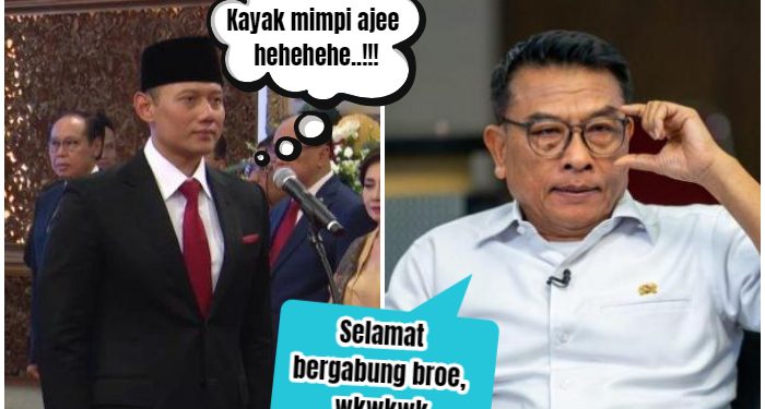 Resmi Di Lantik Jadi Menteri ATR/BPN, AHY dan Moeldoko Jadi Anak Buah Jokowi, Rekonsiliasi..?