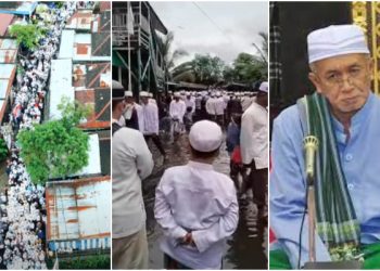 Abah Guru Danau Dimakamkan Puluhan Ribu Jamaah Turut Antar ke Peristirahatan Terakhir