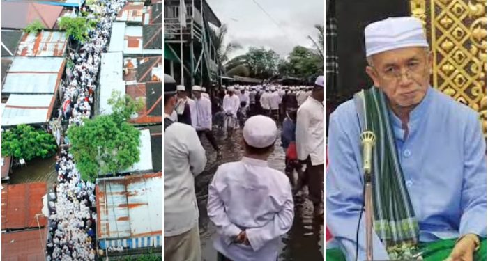 Abah Guru Danau Dimakamkan Puluhan Ribu Jamaah Turut Antar ke Peristirahatan Terakhir