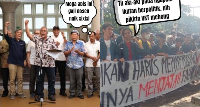 Kenapa Dosen yang Bergerak, Mahasiswa Mingkem Saja Soal Jokowi ‘Berkampanye’