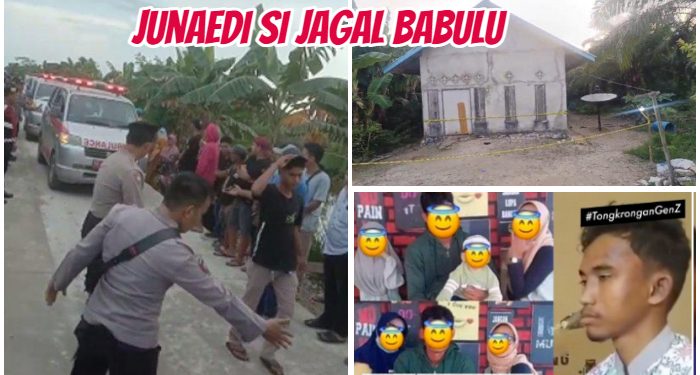 Lakukan Reka Ulang, Si Jagal Babulu Junaedi Terlihat Tenang, Terungkap Fakta Mengejutkan!
