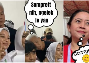 Kembali Pendukung Prabowo-Gibran Permalukan PDIP dan Puan Maharani, Kampanye Akbar Massa Acung 2 Jari