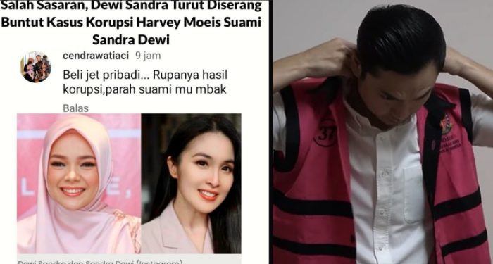 Netizen Offside, Niatnya Mau ‘Hajar’ Sandra Dewi, Malah Artis Dewi Sandra yang di Rujak!