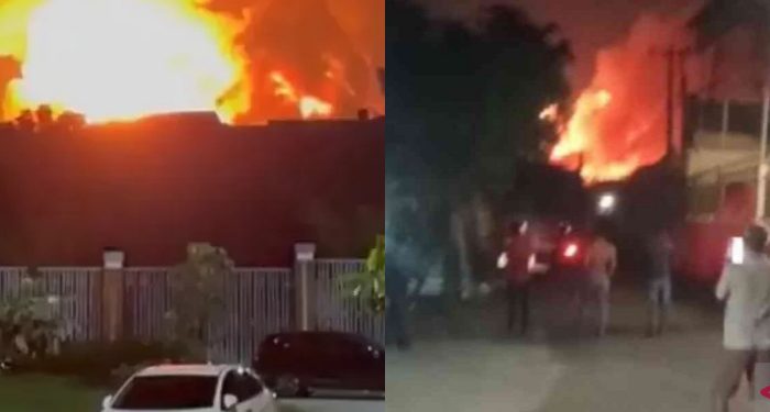 Breaking News: Mencekam, Dentuman Dahsyat Bak Perang Saat Gudang Amunisi Kodam Jaya Terbakar Hebat