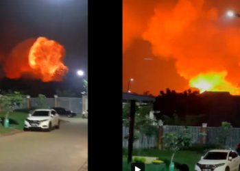 Ngeri, Granat Sampai Mental ke Rumah Warga, Imbas Terbakarnya Gudang Senjata Kodam Jaya