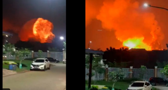 Ngeri, Granat Sampai Mental ke Rumah Warga, Imbas Terbakarnya Gudang Senjata Kodam Jaya