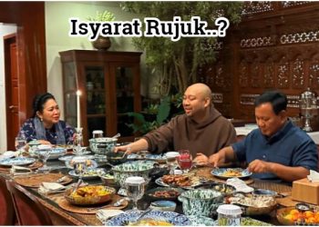 Buka Puasa Hari Pertama, Capres Prabowo Kompak Makan Bersama Titiek dan Didit, Isyarat Rujuk?
