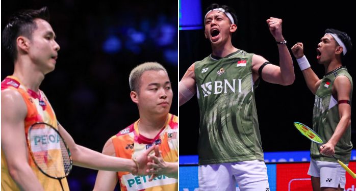 Fajar/Rian Pertahankan Gelar All England Usai Kandaskan Ganda Malaysia 21-16 dan 21-16