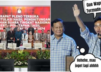 Breaking News: Prabowo – Gibran Unggul Mutlak di 36 Propinsi, Sah Sebagai Pemenang Pilpres 2024