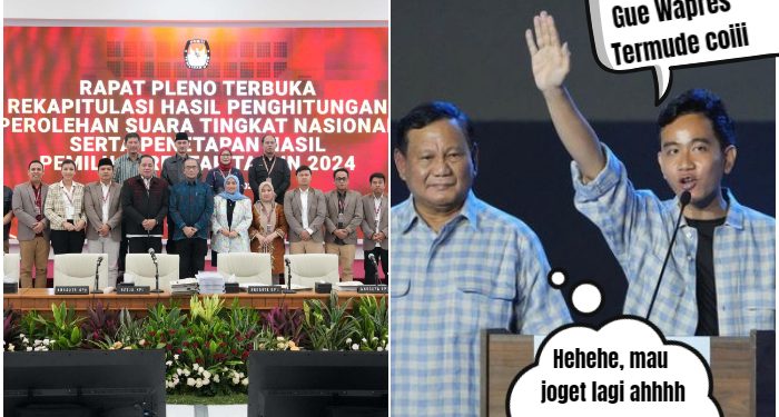Breaking News: Prabowo – Gibran Unggul Mutlak di 36 Propinsi, Sah Sebagai Pemenang Pilpres 2024