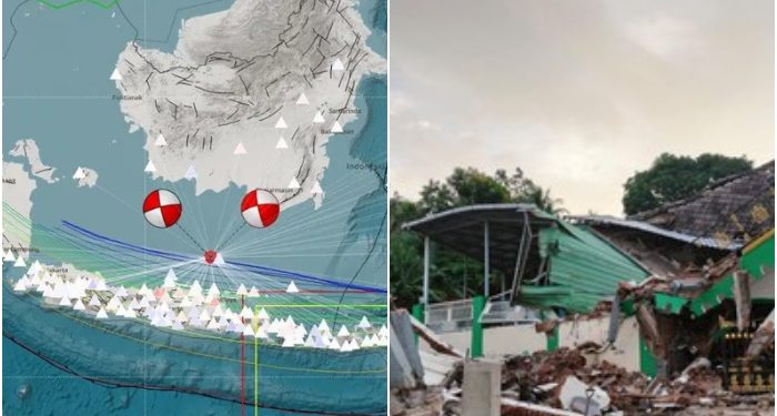 Tuban di Guncang 3X Gempa Kuat Bermagnito 6,1, Bangunan Banyak yang Rusak Parah!