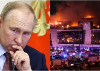 Putin ‘Ngamuk’ Negerinya di Hajar Teroris 143 Tewas, Janji Balas Keras Serangan Maut Itu