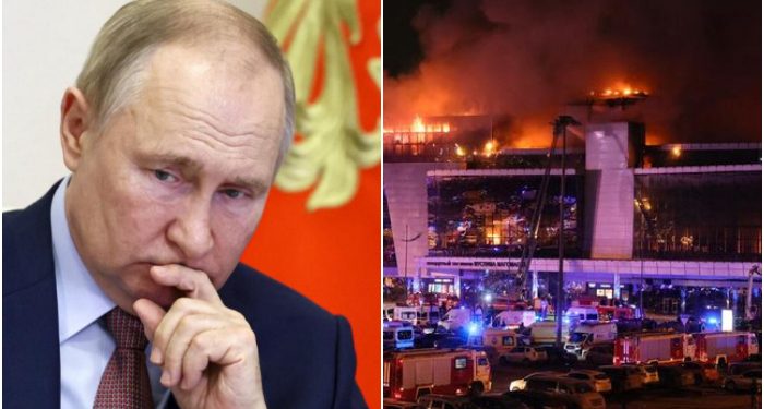 Putin ‘Ngamuk’ Negerinya di Hajar Teroris 143 Tewas, Janji Balas Keras Serangan Maut Itu