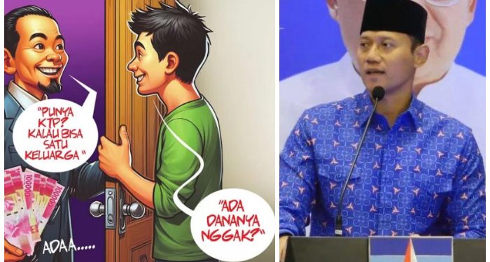 Demokrat Paling Dikit Jumlah Kursi di DPR, AHY Bilang Akibat Politik Uang Gila-gilaan dilakukan Semua Caleg Terpilih!